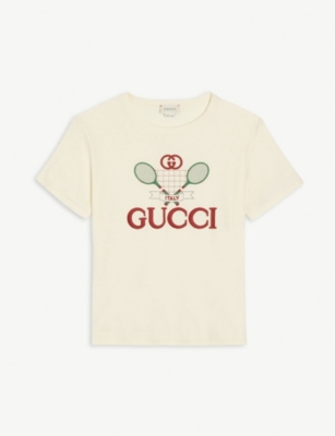 Gucci tennis tee on sale