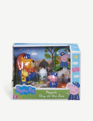 peppa pig zoo playset