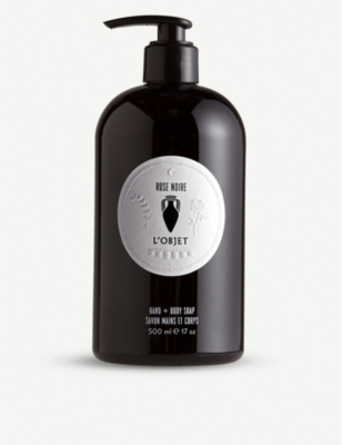 LOBJET: Rose Noire Hand and Body Soap 500ml