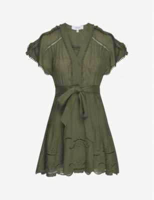 reiss khaki dress