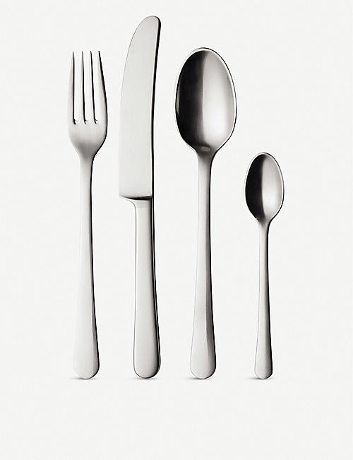 GEORG JENSEN: Copenhagen 24pc stainless steel cutlery set
