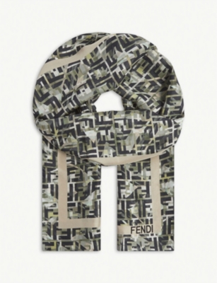 fendi scarf selfridges