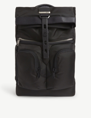 tumi nylon backpack