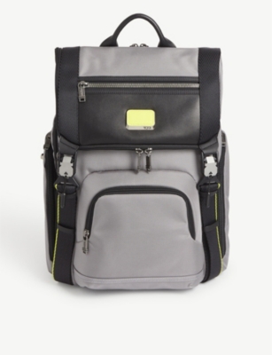 tumi nylon backpack