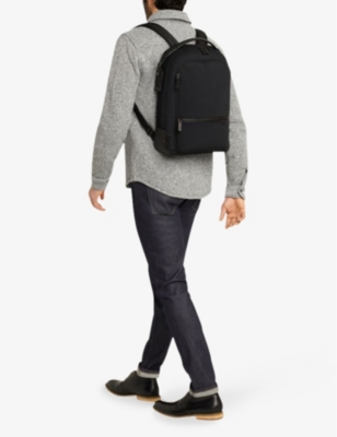 Shop Tumi Bradner Nylon Backpack In Black
