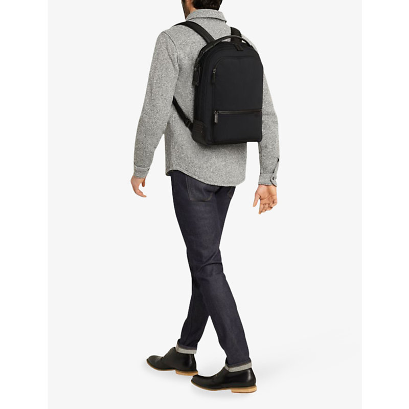 Shop Tumi Bradner Nylon Backpack In Black