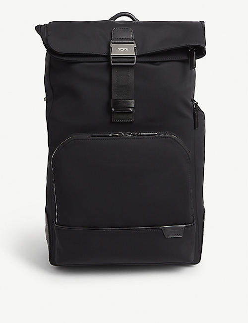 TUMI: Osborn roll-top nylon backpack