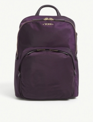 tumi nylon backpack