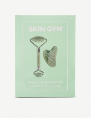 Shop Skin Gym Jade Eye Roller And Face Tool Set