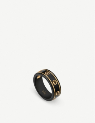 gucci icon ring yellow gold