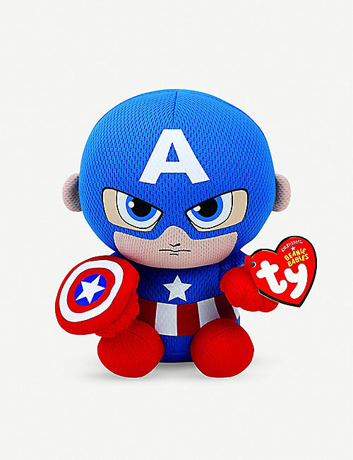 MARVEL AVENGERS: Captain America beanie soft-toy