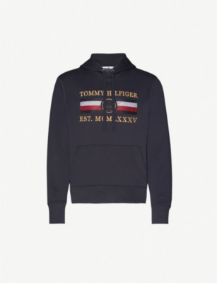 tommy hilfiger icon embroidered hoodie