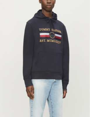 tommy hilfiger icon embroidered hoodie