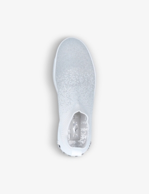 dkny knitted trainers