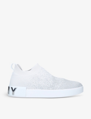 dkny knitted trainers