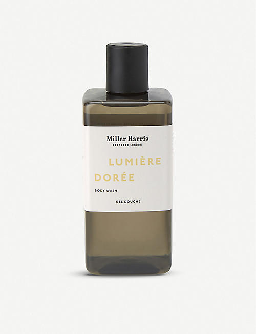 MILLER HARRIS: Lumière Dorée body wash 300ml