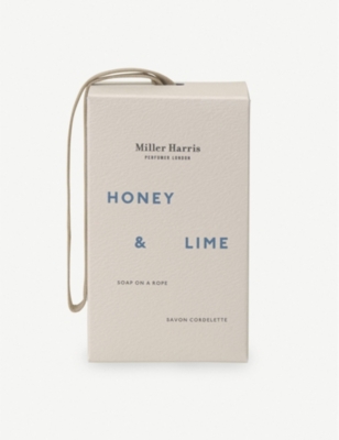 MILLER HARRIS Honey & Lime Soap On A Rope 200g
