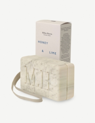MILLER HARRIS Honey & Lime Soap On A Rope 200g