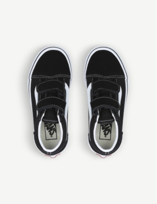 VANS: Old Skool suede and canvas trainers 4-8 years