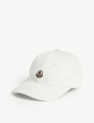 logo patch-embroidered baseball cap 