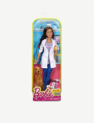 barbie careers pet vet doll and playset