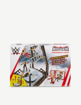 wwe wrekkin performance center playset