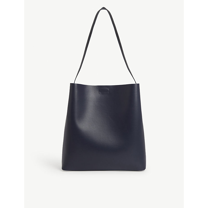 Aesther Ekme Sac Leather Tote In Eclipse