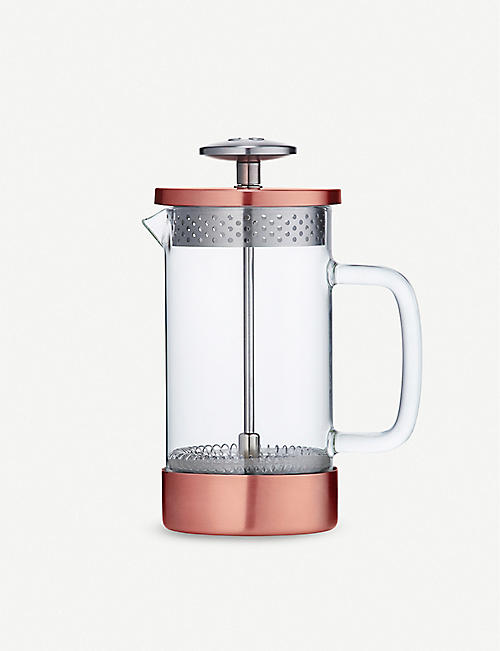 BARISTA & CO: Core three cup borosilicate glass and stainless-steel coffee press 350ml