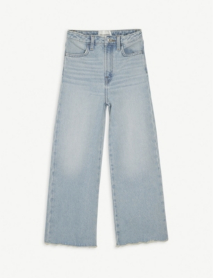 LES COYOTES DE PARIS - Daria wide-legged cotton denim jeans 8-18 years |  Selfridges.com