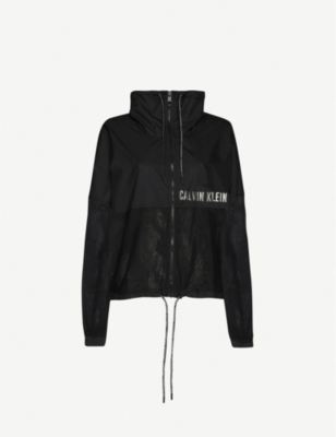 calvin klein performance rain jacket