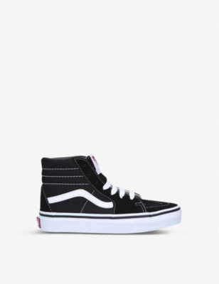 vans sk8 hi leather black