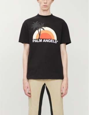 Palm angels best sale sunset shirt