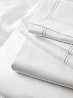 THE WHITE COMPANY: Symons double-row cord Egyptian cotton single duvet cover 140x200cm