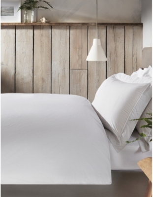 The White Company Finley Cotton Single Duvet Cover 140x200cm