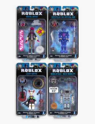 Roblox Roblox Articulated Assorted Figures Selfridges Com - roblox digital artist toy