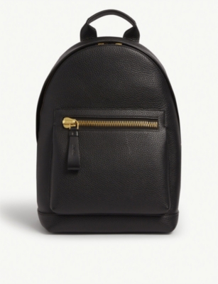 TOM FORD - Pebbled leather backpack | Selfridges.com