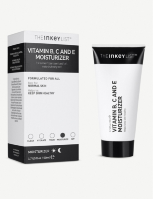 THE INKEY LIST: Vitamin B, C and E moisturiser 50ml