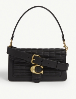 COACH Tabby 26 pleated leather shoulder bag Selfridges