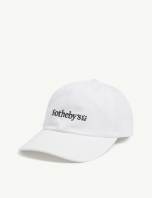 SOTHEBY'S X HIGHSNOBIETY Sotheby’s x Highsnobiety logo-embroidered cotton cap