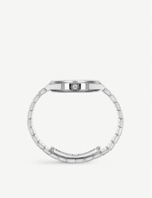 CHOPARD STAINLESS STEELGREY 298600-3002 ALPINE EAGLE AUTOMATIC LUCENT STEEL A223 WATCH