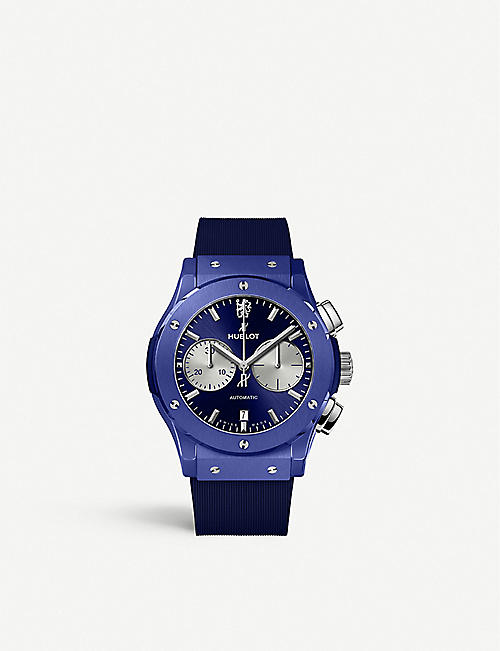 HUBLOT: 521.EX.7179.RX.CFC19 Classic Fusion Chelsea FC ceramic automatic watch
