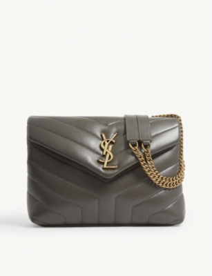 ysl loulou bag grey