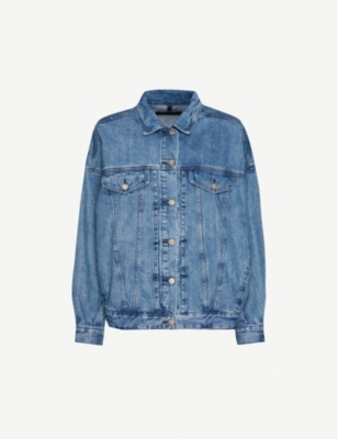 j brand black denim jacket