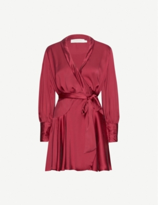 selfridges red dress