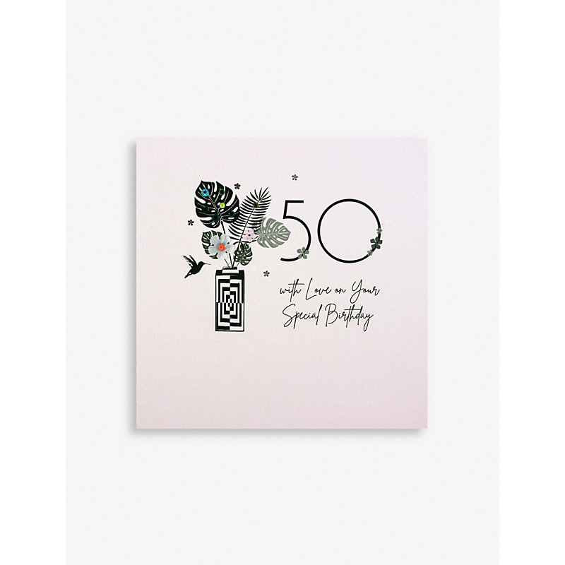 Five Dollar Shake 50 On Your Special Birthday Greetings Card