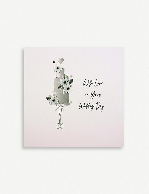 FIVE DOLLAR SHAKE: With Love On Your Wedding Day greetings card