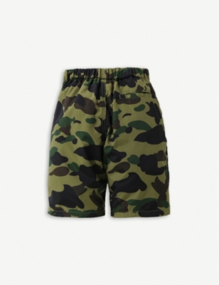 bathing ape shorts camo