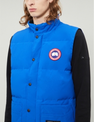 canada goose gilet selfridges