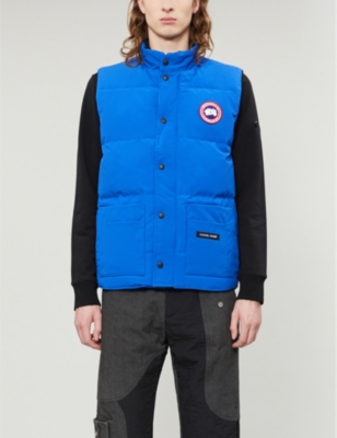 canada goose gilet selfridges