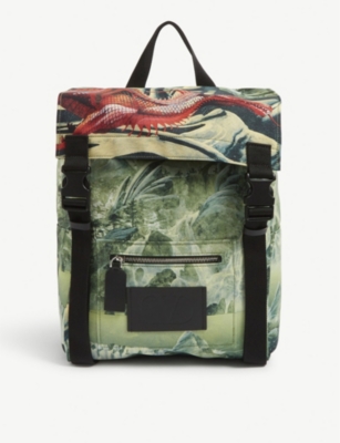 VALENTINO GARAVANI - Roger Dean dragon backpack | Selfridges.com